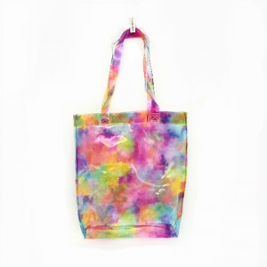 sacola de compras com cores brilhantes